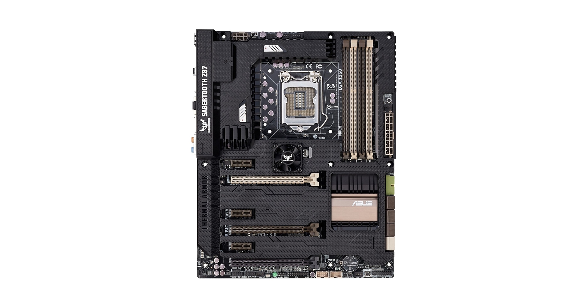 ASUS　SABERTOOTH Z87　LGA1150 Amazon.com: Asus Sabertooth Z87 LGA 1150 Motherboard